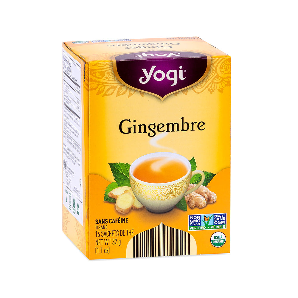 Yogi Tea Ginger tea Organic Herbal Tea 32g, 16 tea bags