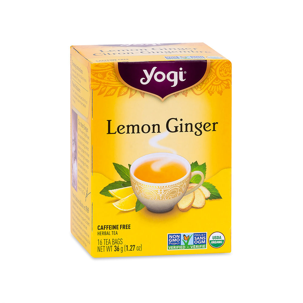 Yogi Tea Lemon Ginger organic herbal tea, 36g, 16 tea bags