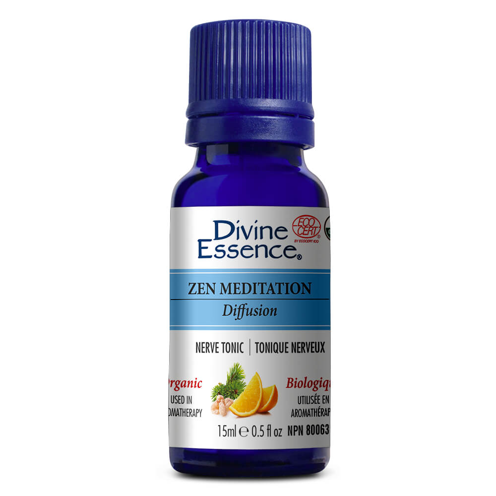 Zen Meditation Blend Organic Essential Oil, DIVINE ESSENCE