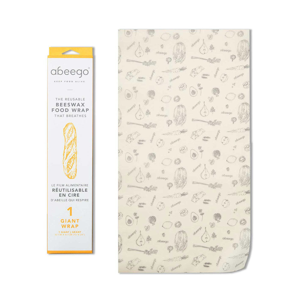 Abeego Giant Beeswax Food Wrap (1) 