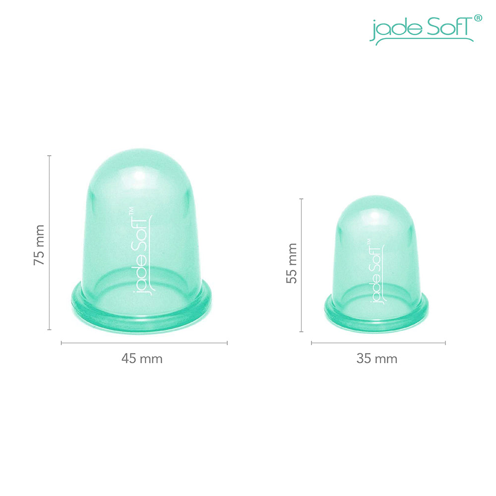 Jade soft® Anti-Cellulite Treatment Silicone Cupping Set