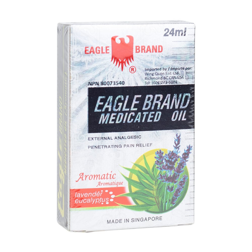 Eagle Brand Medicated Oil, Lavender and Eucalyptus