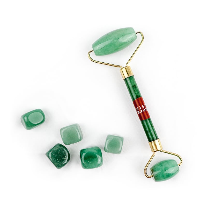 Green Aventurine Jade Facial Roller Thera Crystals®