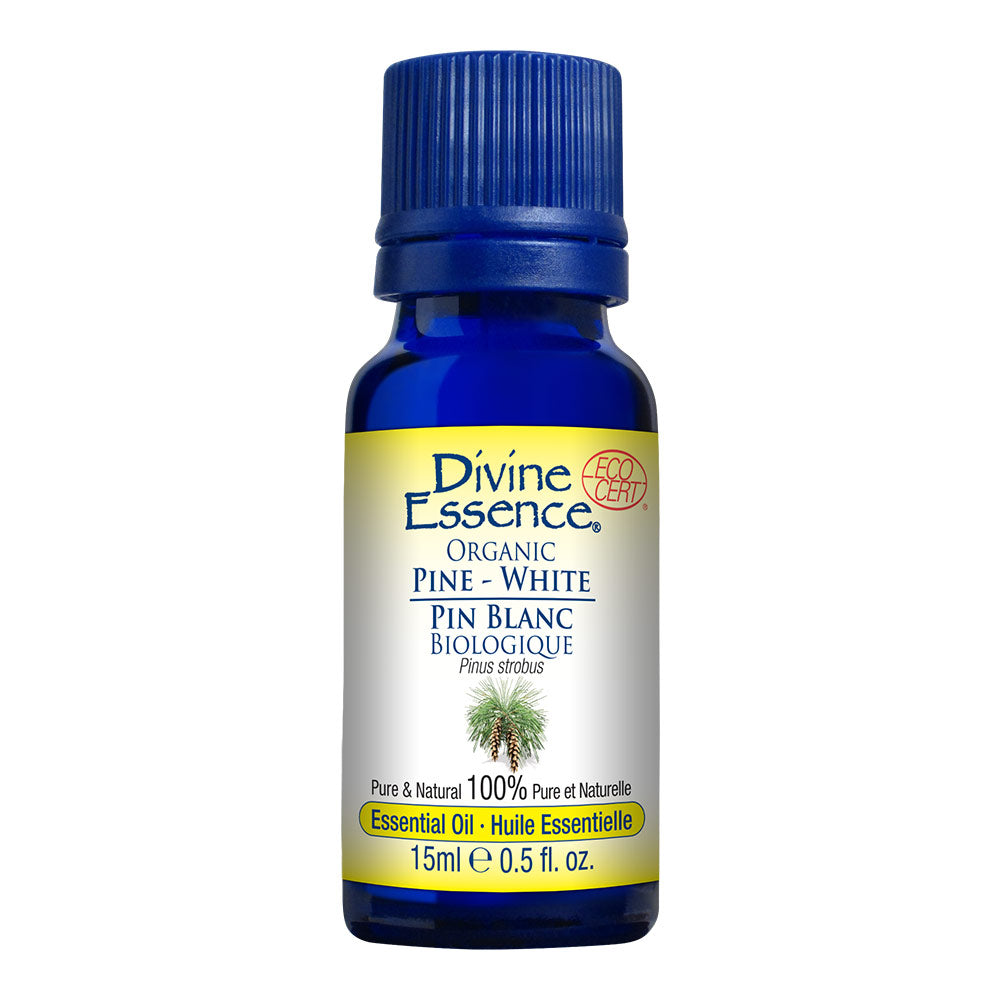 Pine White Organic Essential Oil 15ml, DIVINE ESSENCE