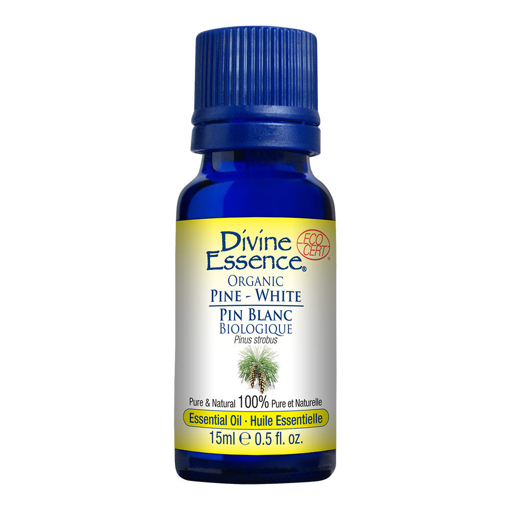 Pine White Organic Essential Oil 15ml, DIVINE ESSENCE