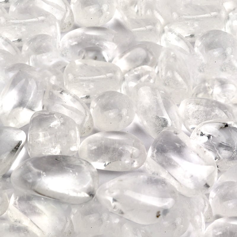 Clear Quartz Tumbled Stones 