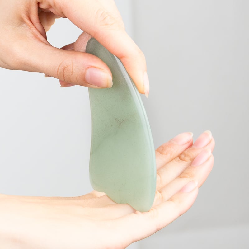 Jade Gua Sha (Wing shape) - Thera Crystals®