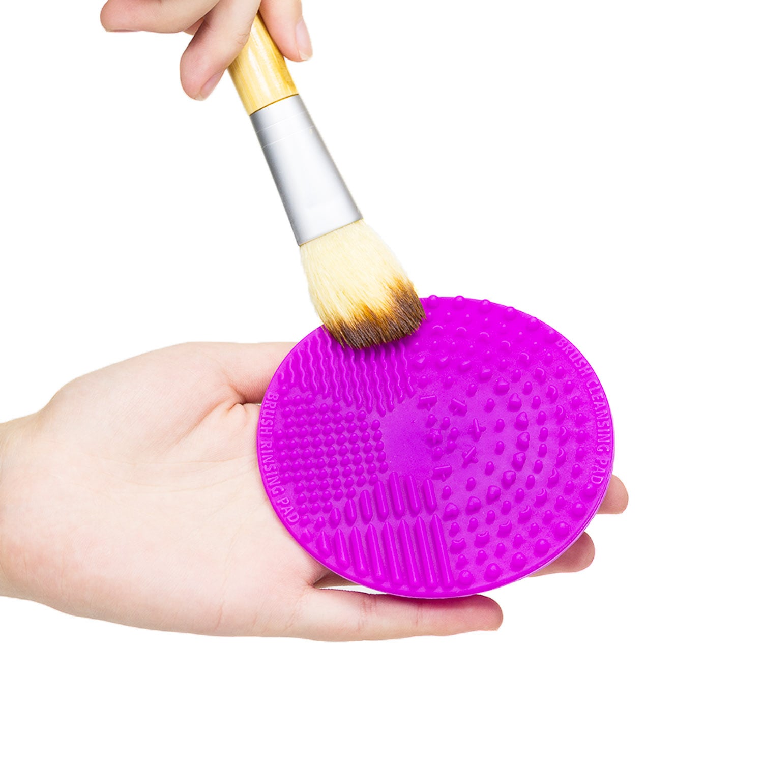 Silicone Brush Cleaning Mat (round)