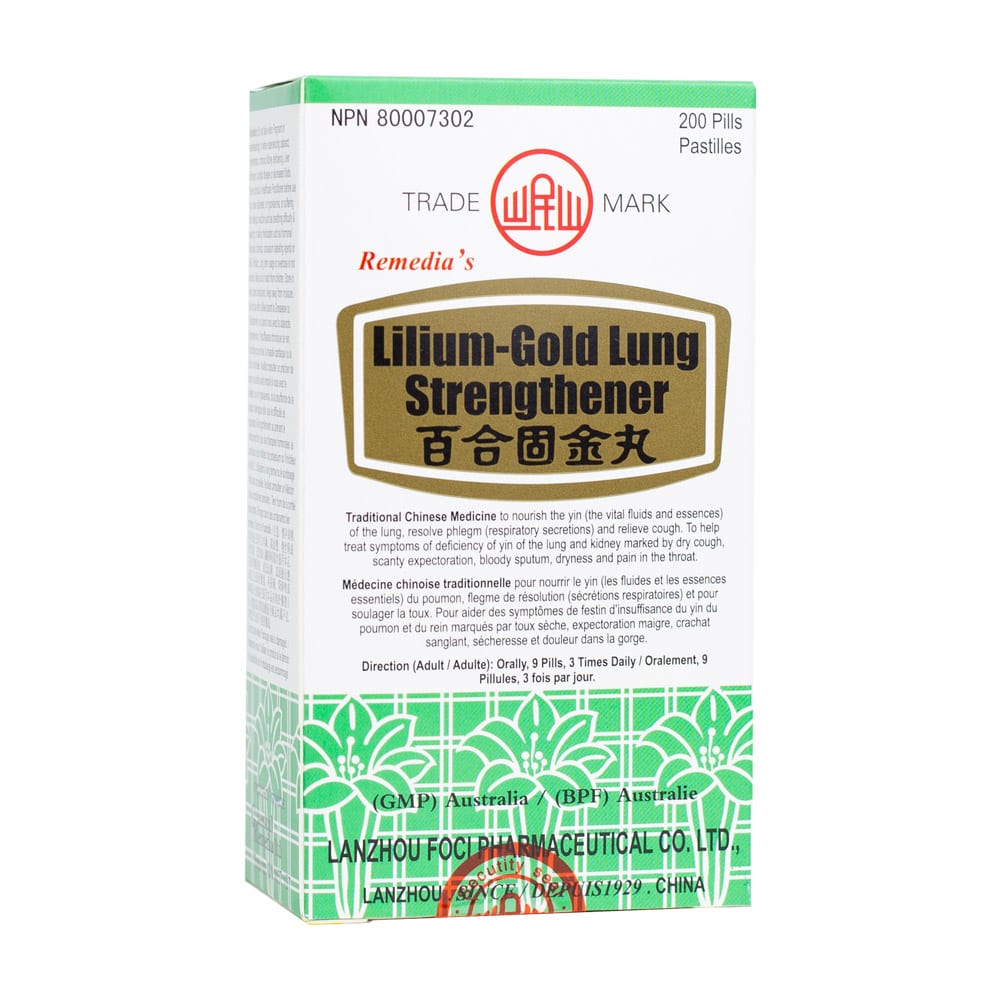 Chinese Herbs Lilium-Gold Lung Strengthener