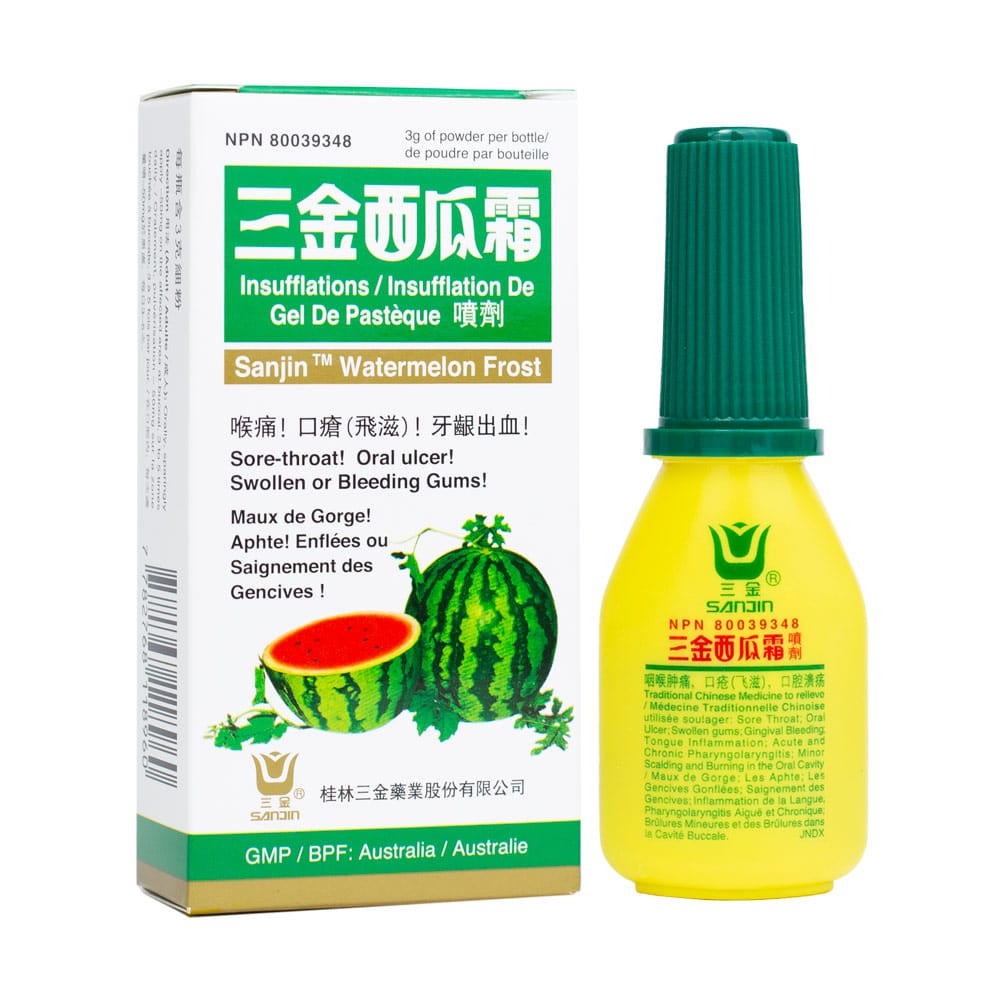 Chinese Herbs Sanjin Watermelon Frost Insufflation