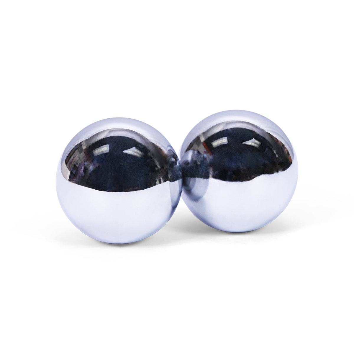Stainless Steel Exercise Balls, Pair