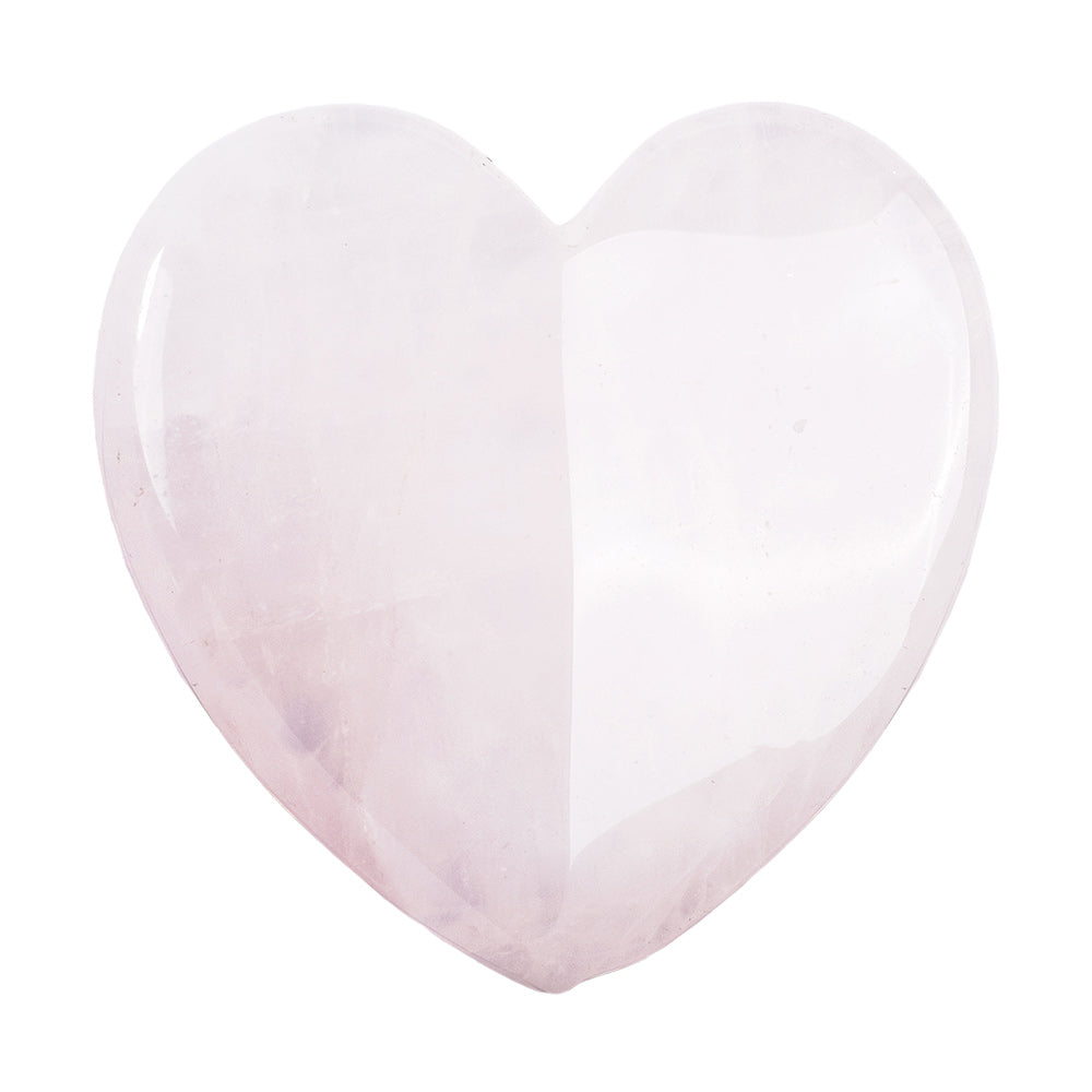 Rose Quartz Sculptor Gua Sha (Heart Shape)  -  Thera Crystals™ 