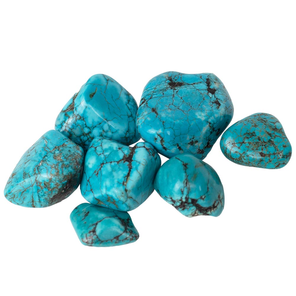 Turquoise Tumbled Stones