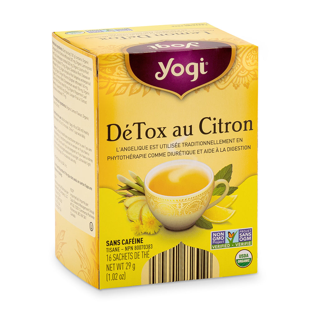 Yogi Lemon Detox Tea, 29 g 16 tea bags